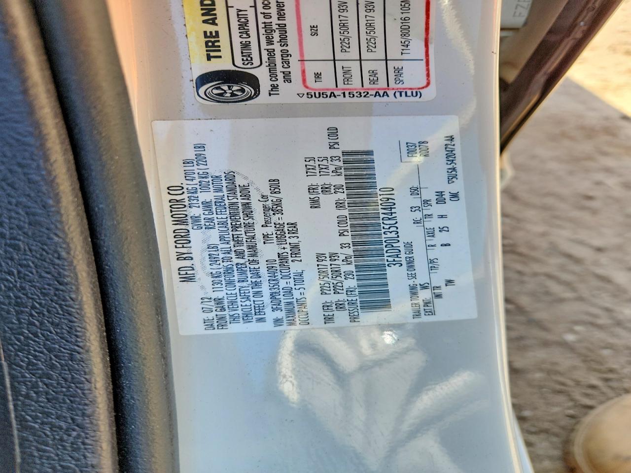 Ford Fusion Hybrid