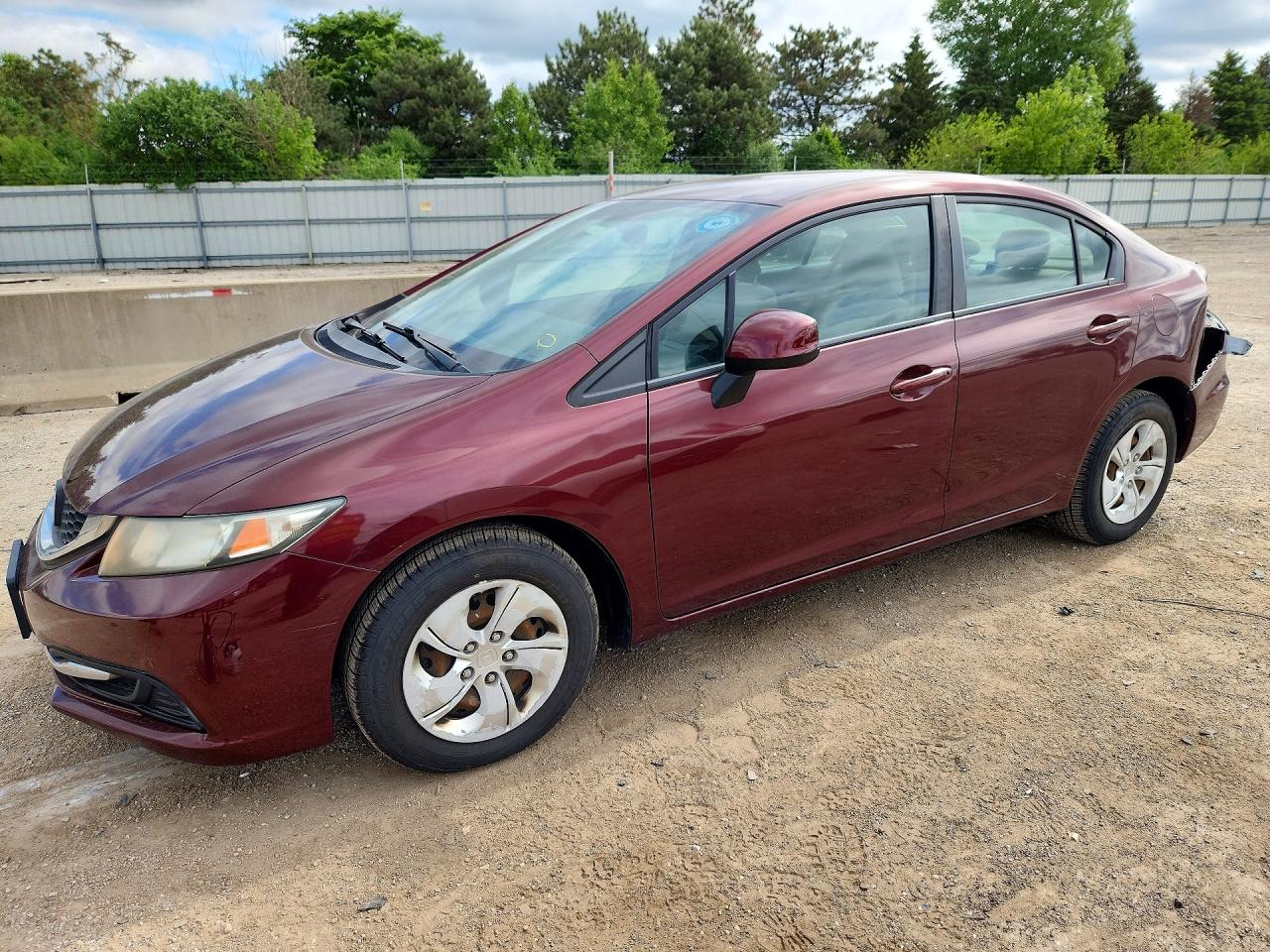 Salvage Honda Civic Image