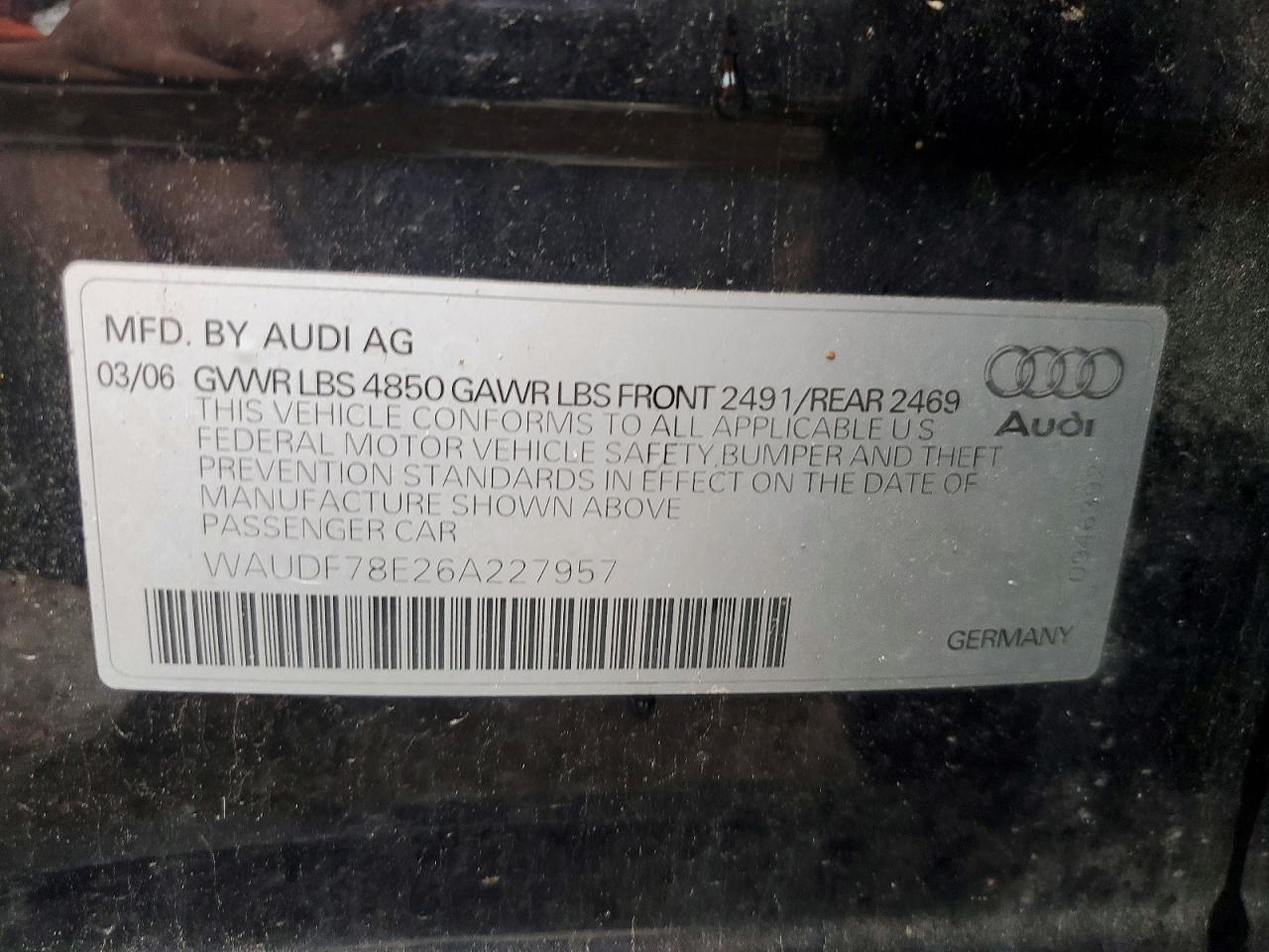 Audi A4 2.0t Quattro