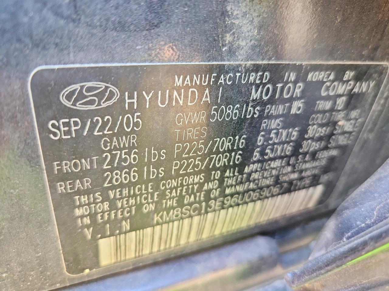 Hyundai SANTA FE Gls