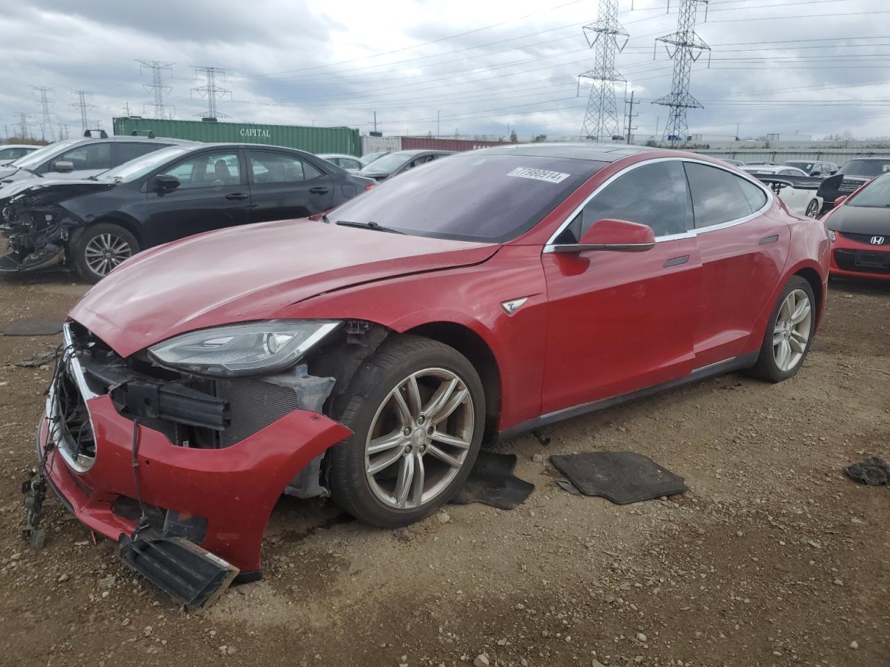 Salvage Tesla Model S Image