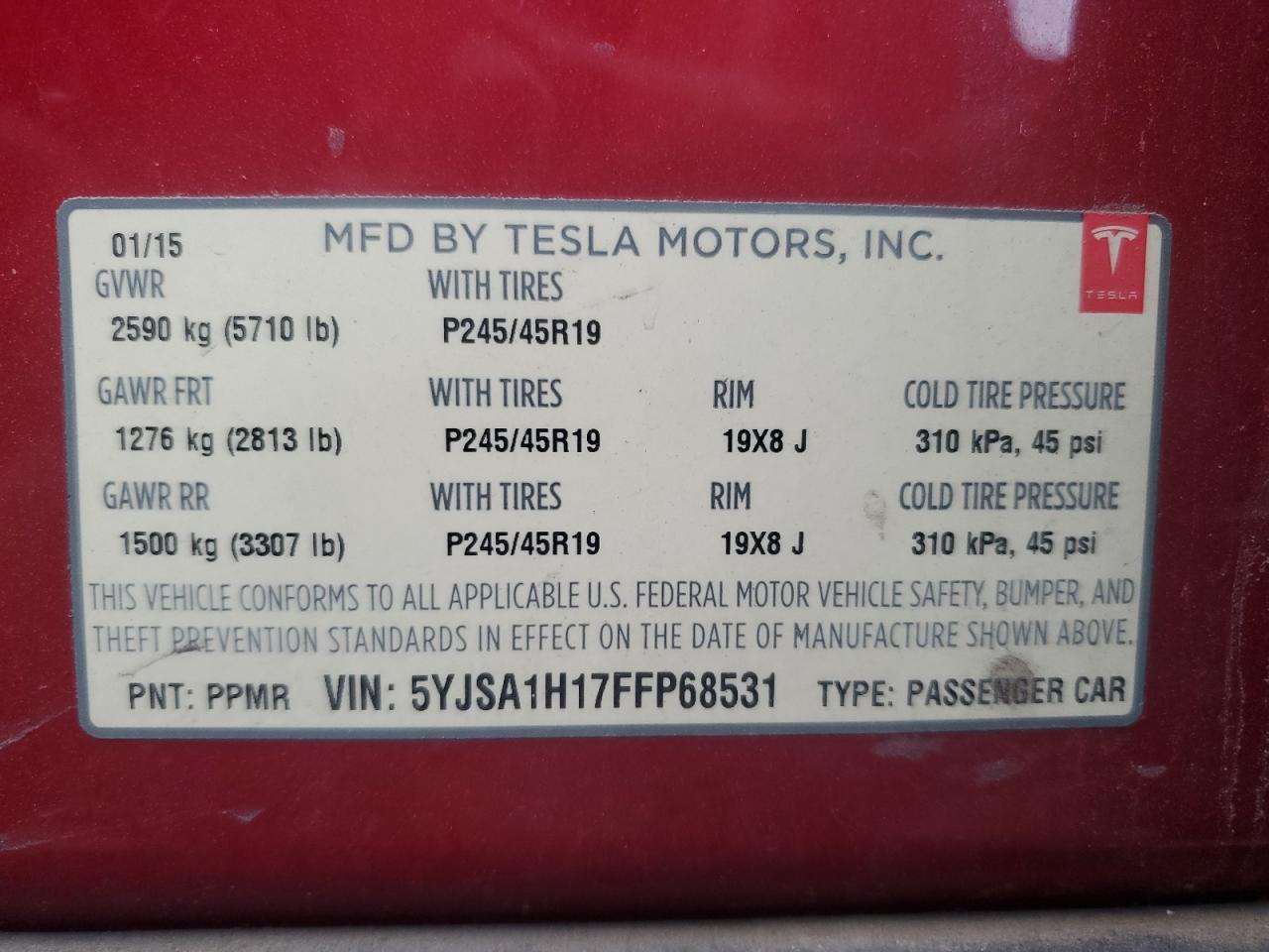 Tesla Model S 85
