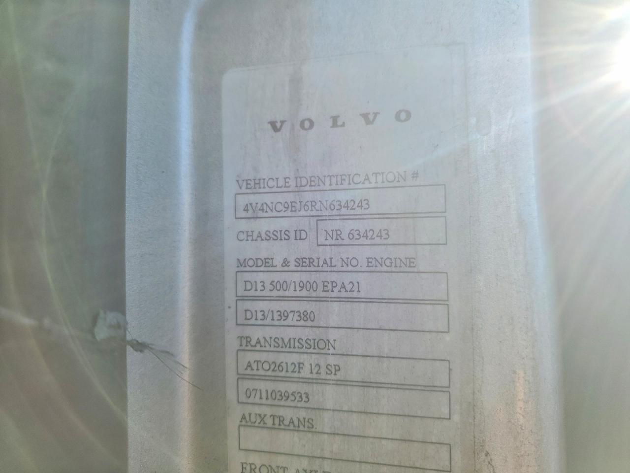 Volvo Vn Vnl