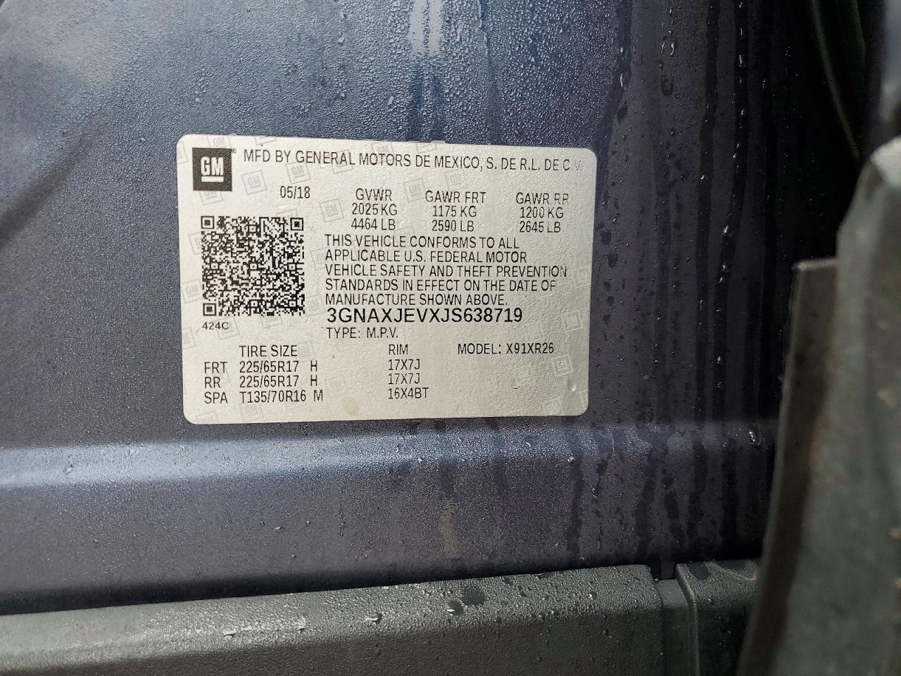 Chevrolet Equinox Lt