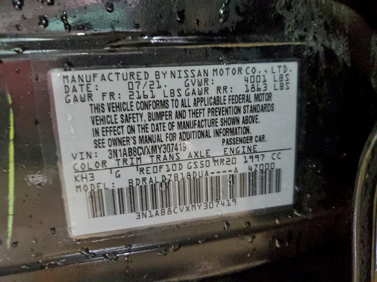 Nissan Sentra Sv