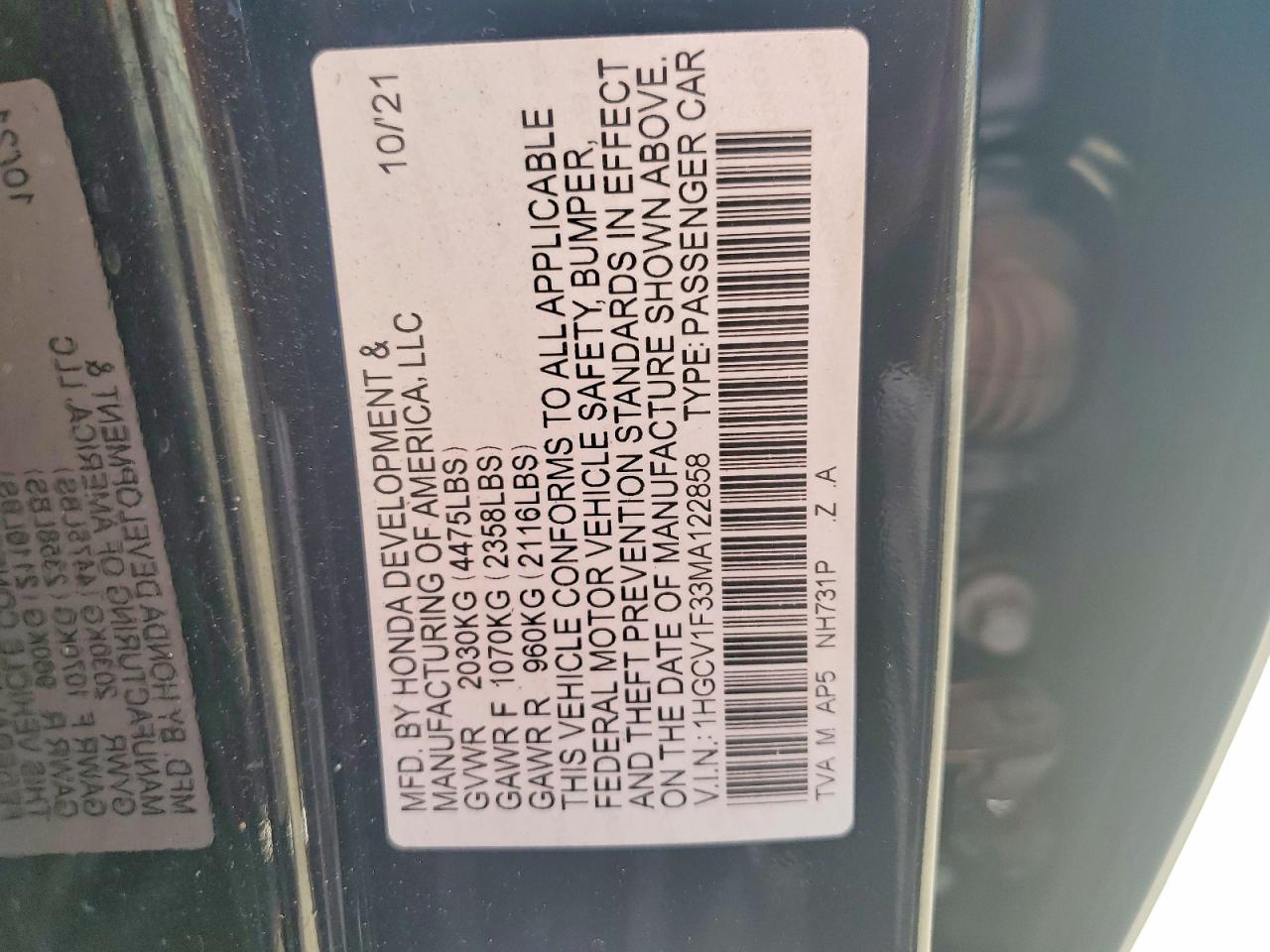 Honda Accord Sport
