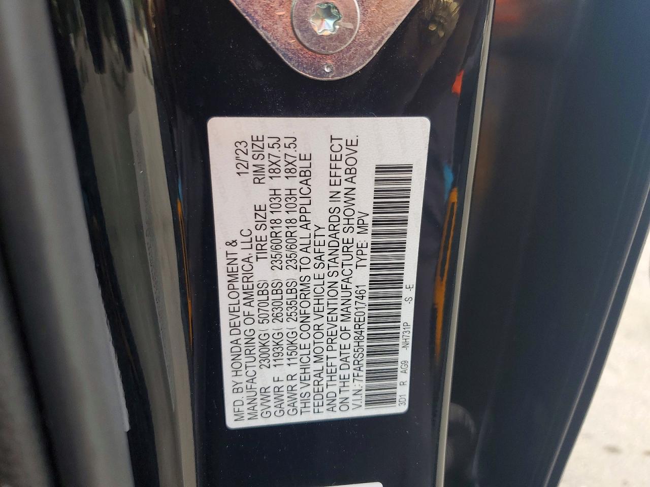 Honda Crv Sport-l