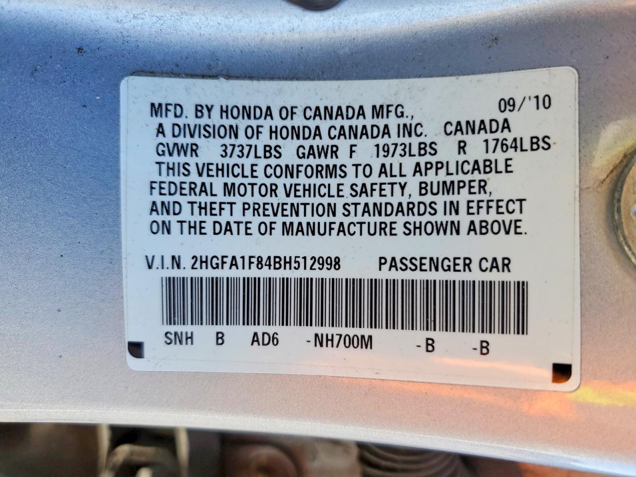 Honda Civic Ex