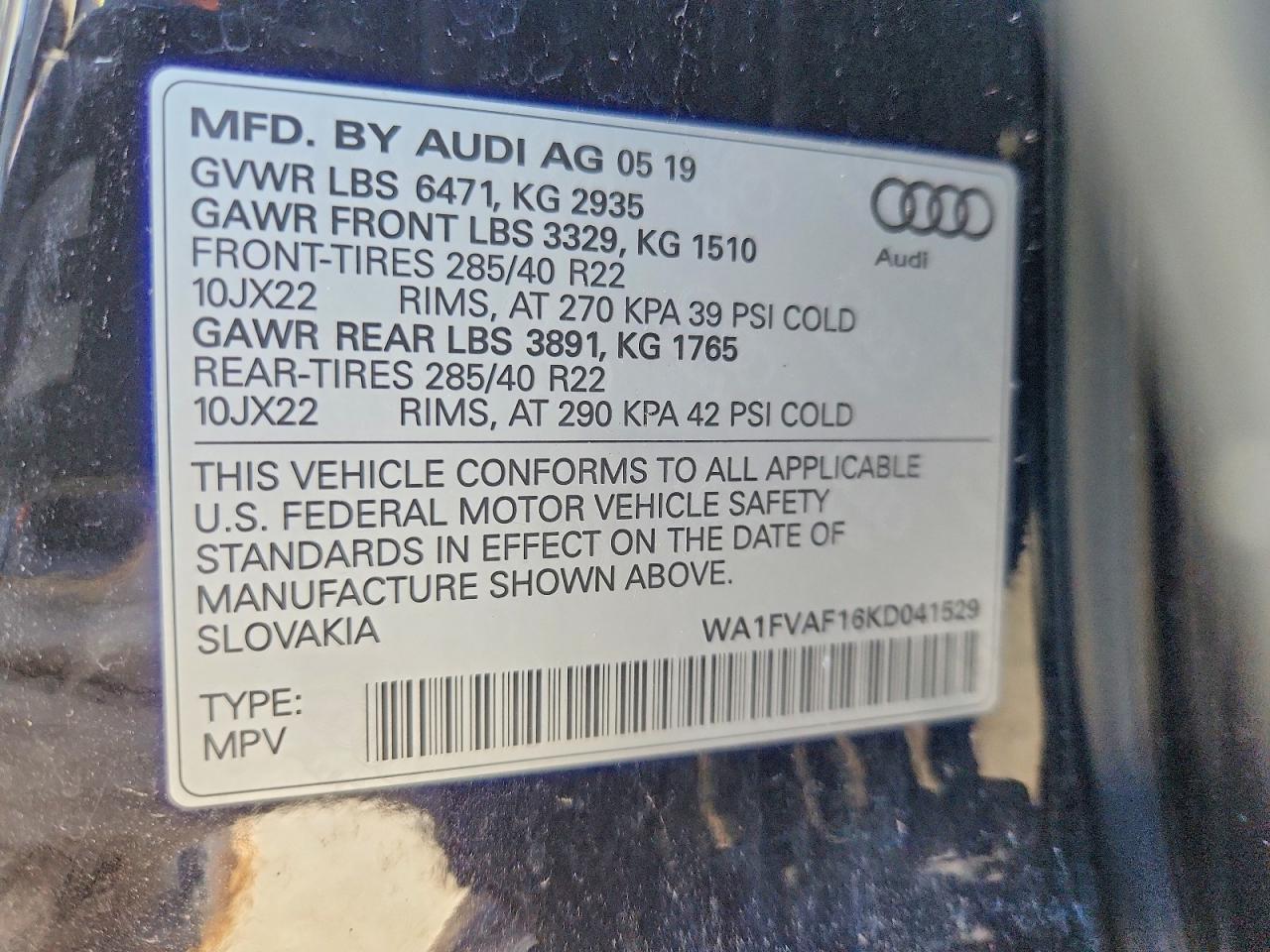 Audi Q8 Prestige S-line