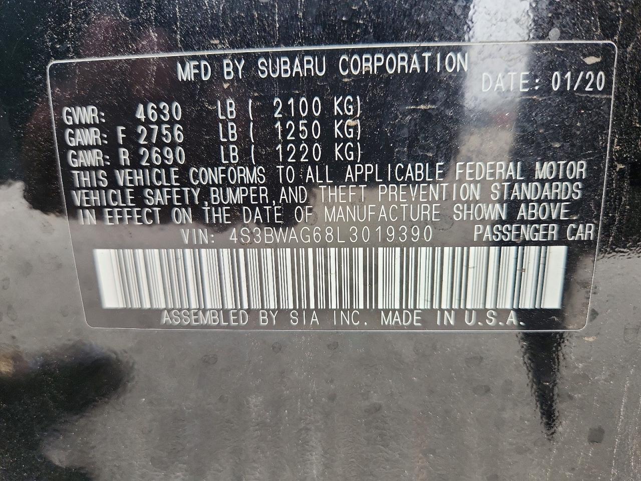 Subaru Legacy Sport