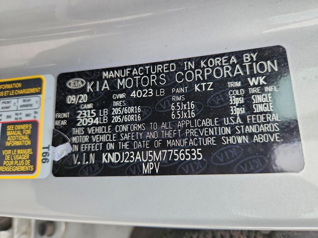 Kia Soul Lx