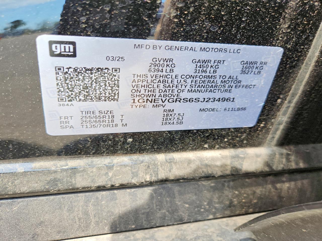 Chevrolet Traverse Lt