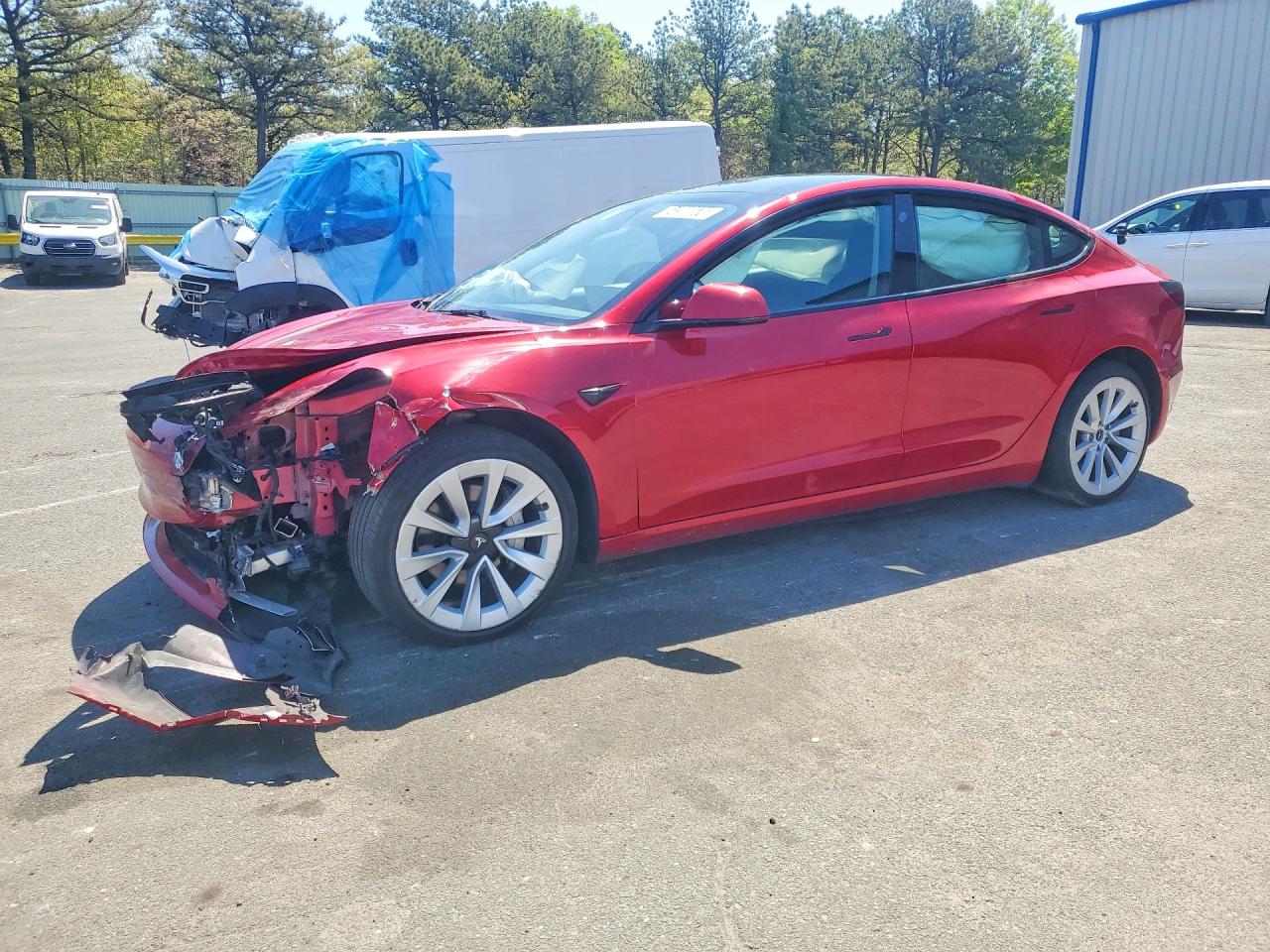 Salvage Tesla Model 3 Image