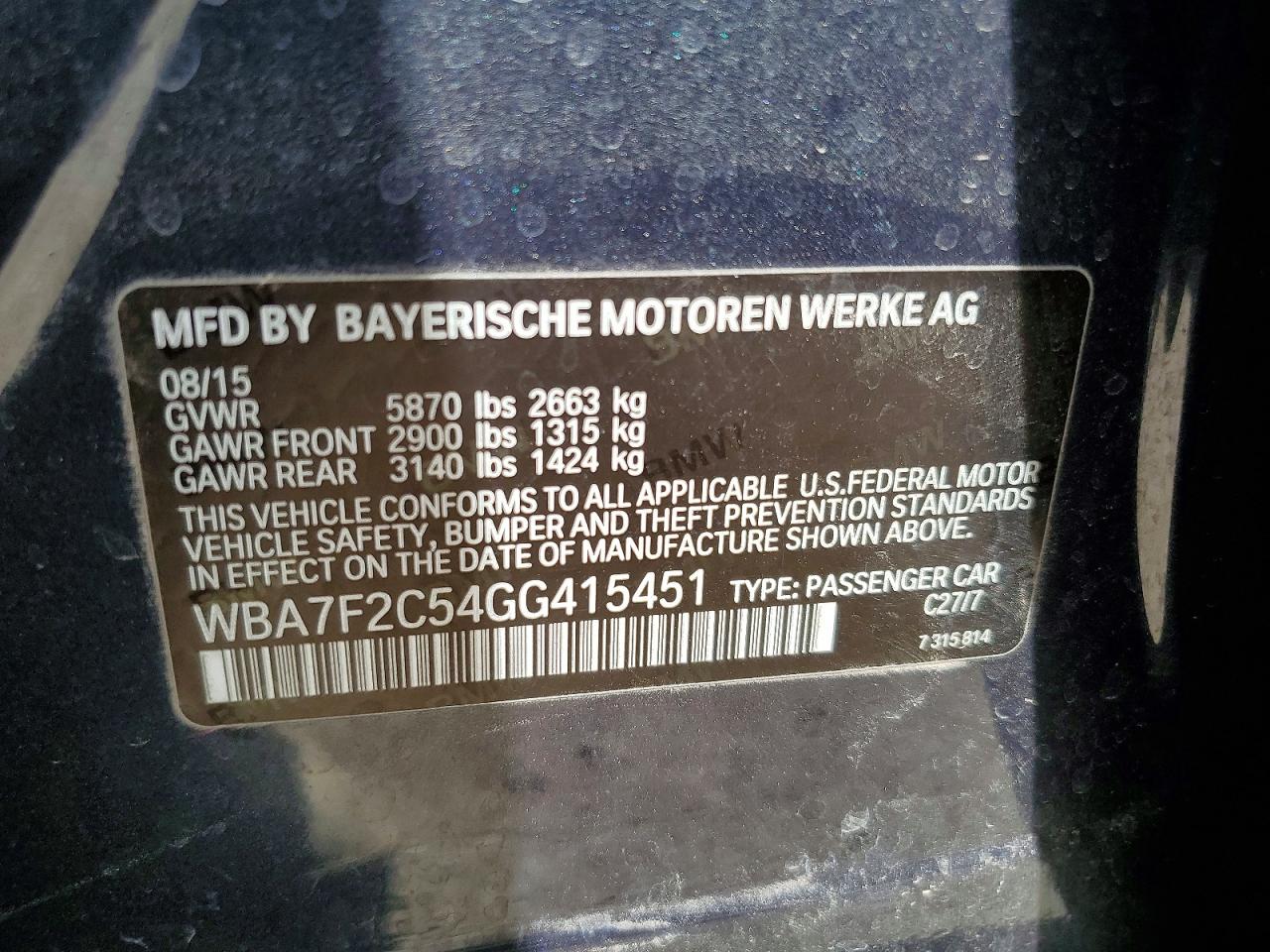 BMW 7 Series Xi