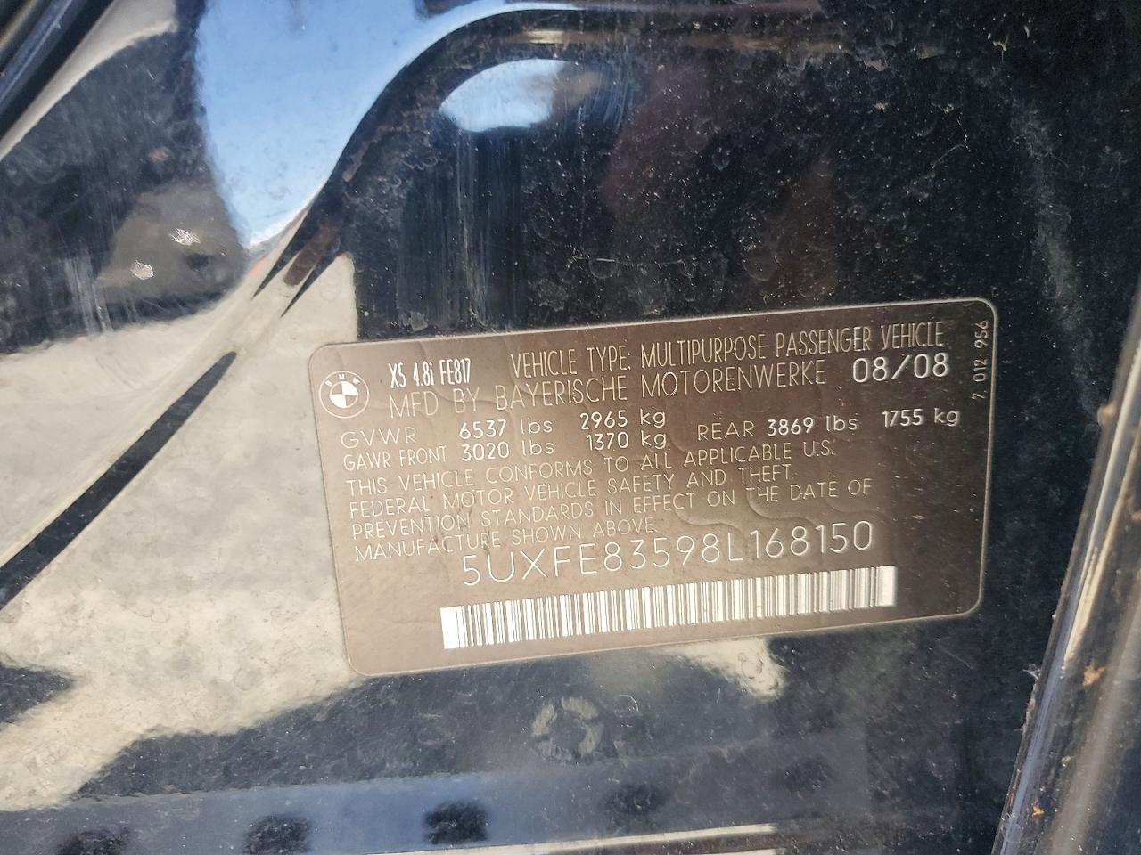 BMW X Series 4.8i