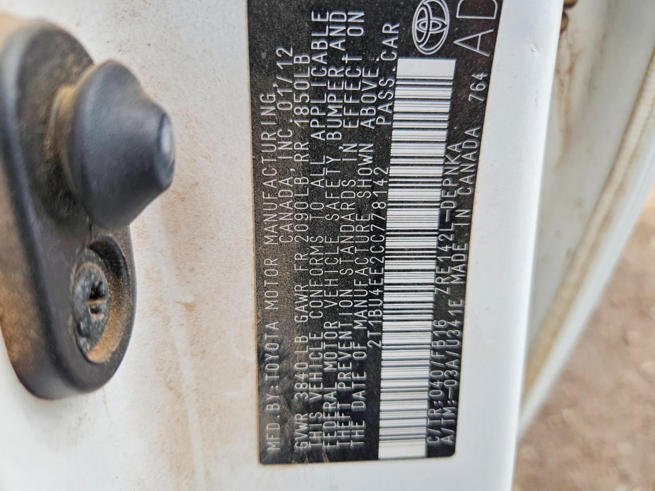 Toyota Corolla Le