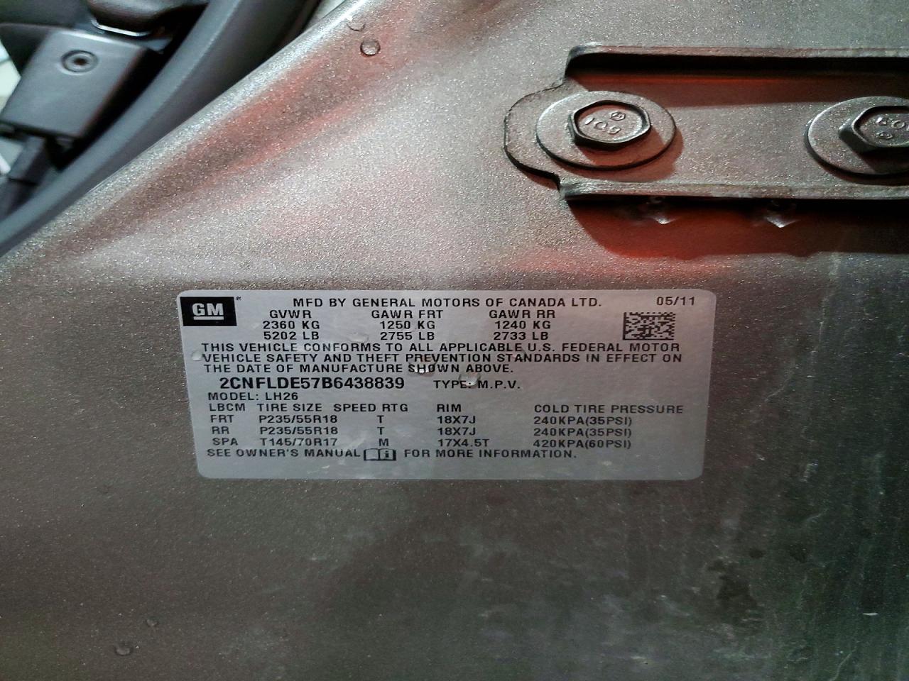 Chevrolet Equinox Lt