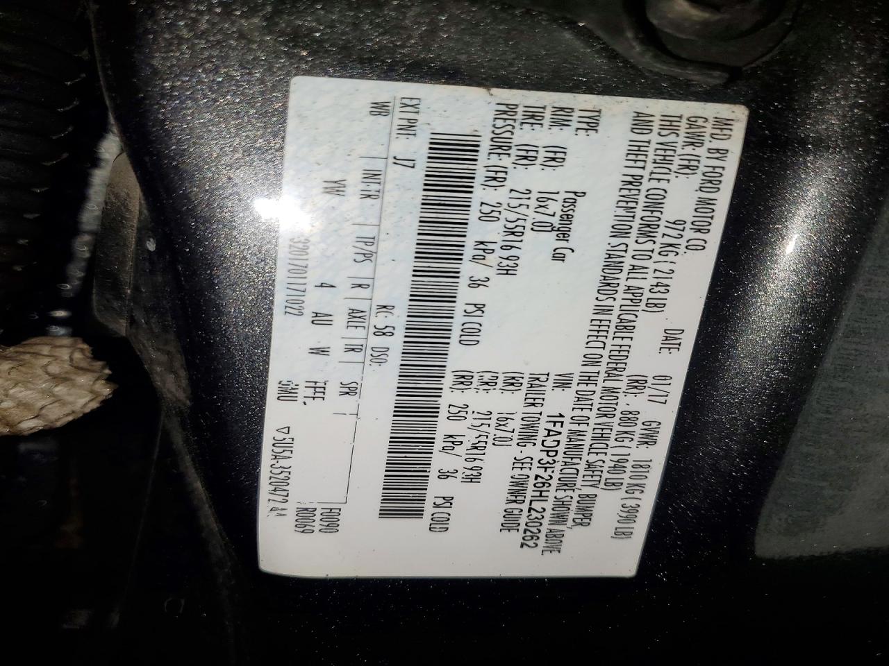 Ford Focus Se