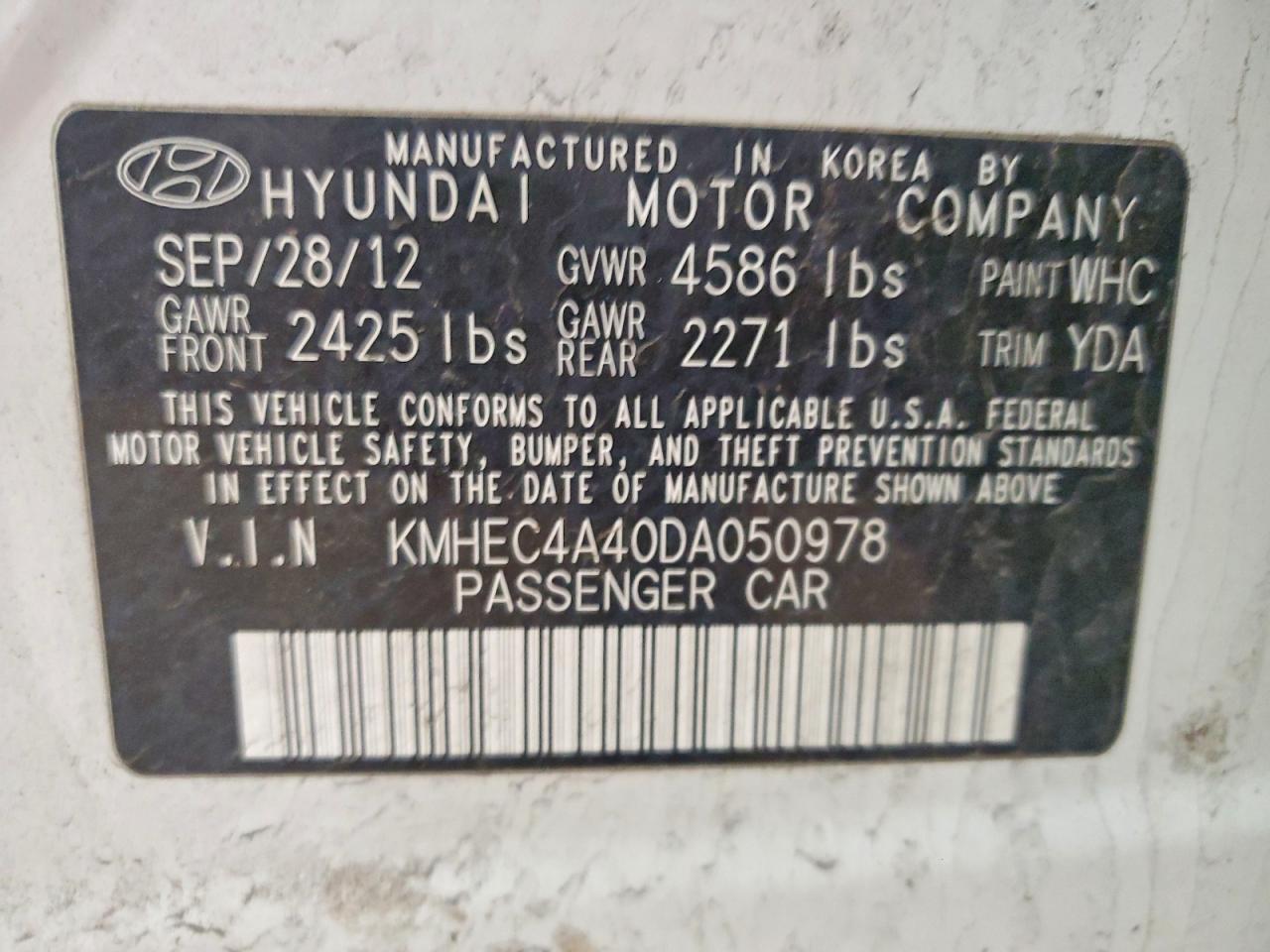 Hyundai SONATA Hybrid
