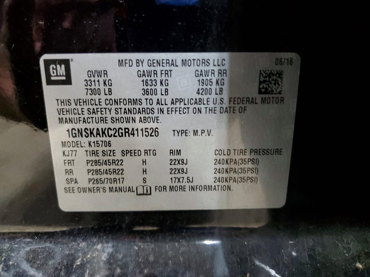 Chevrolet Tahoe K1500 Ls