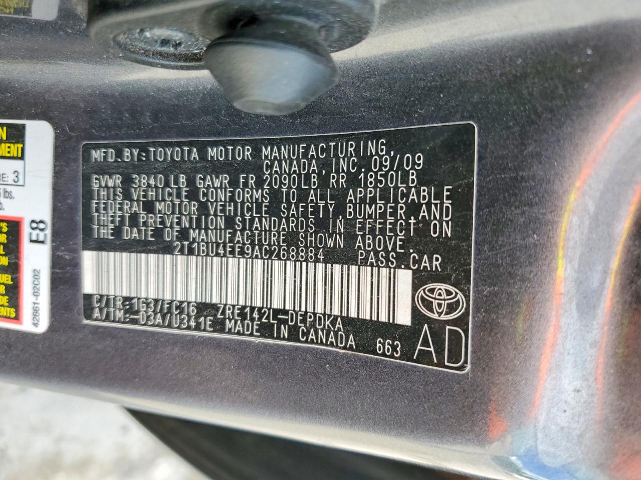 Toyota Corolla Le