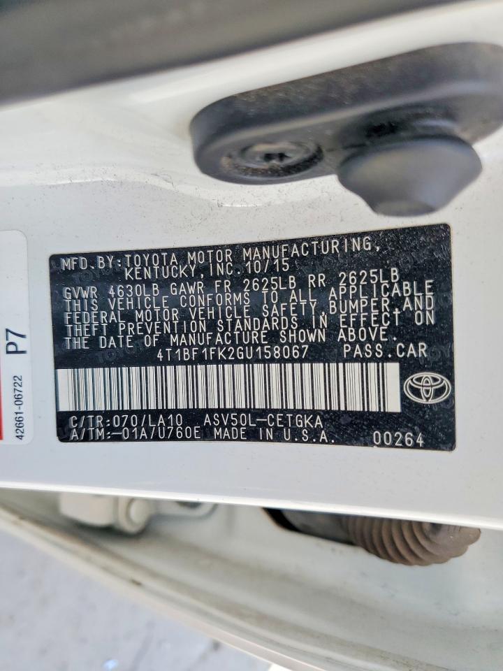 Toyota Camry Xle