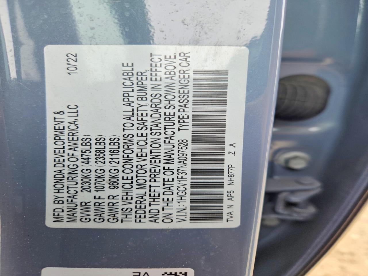 Honda Accord Sport
