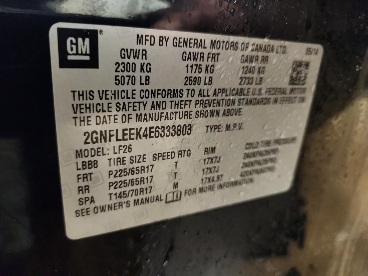 Chevrolet Equinox Ls