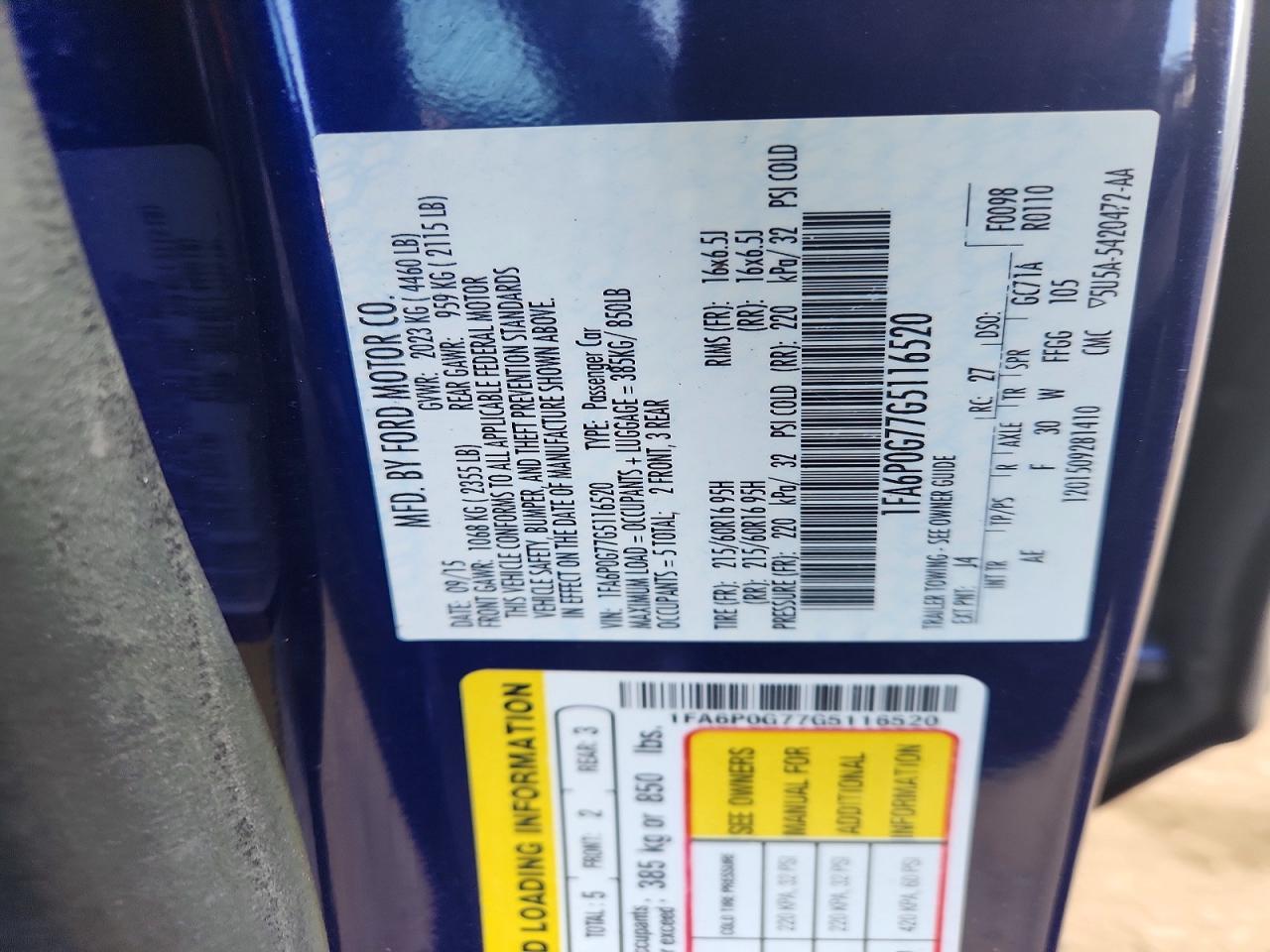 Ford Fusion S