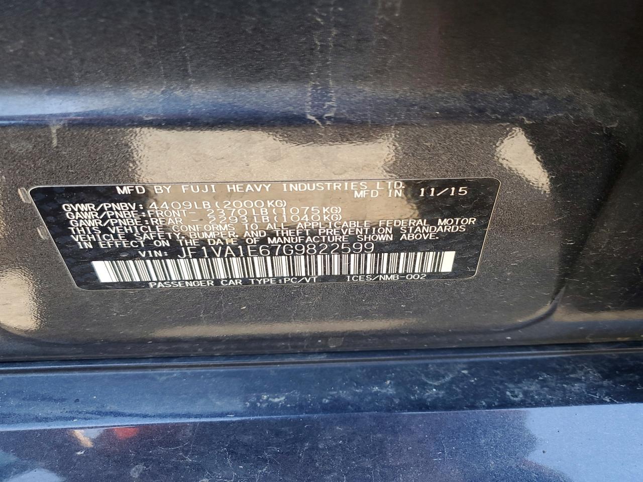 Subaru WRX Premium
