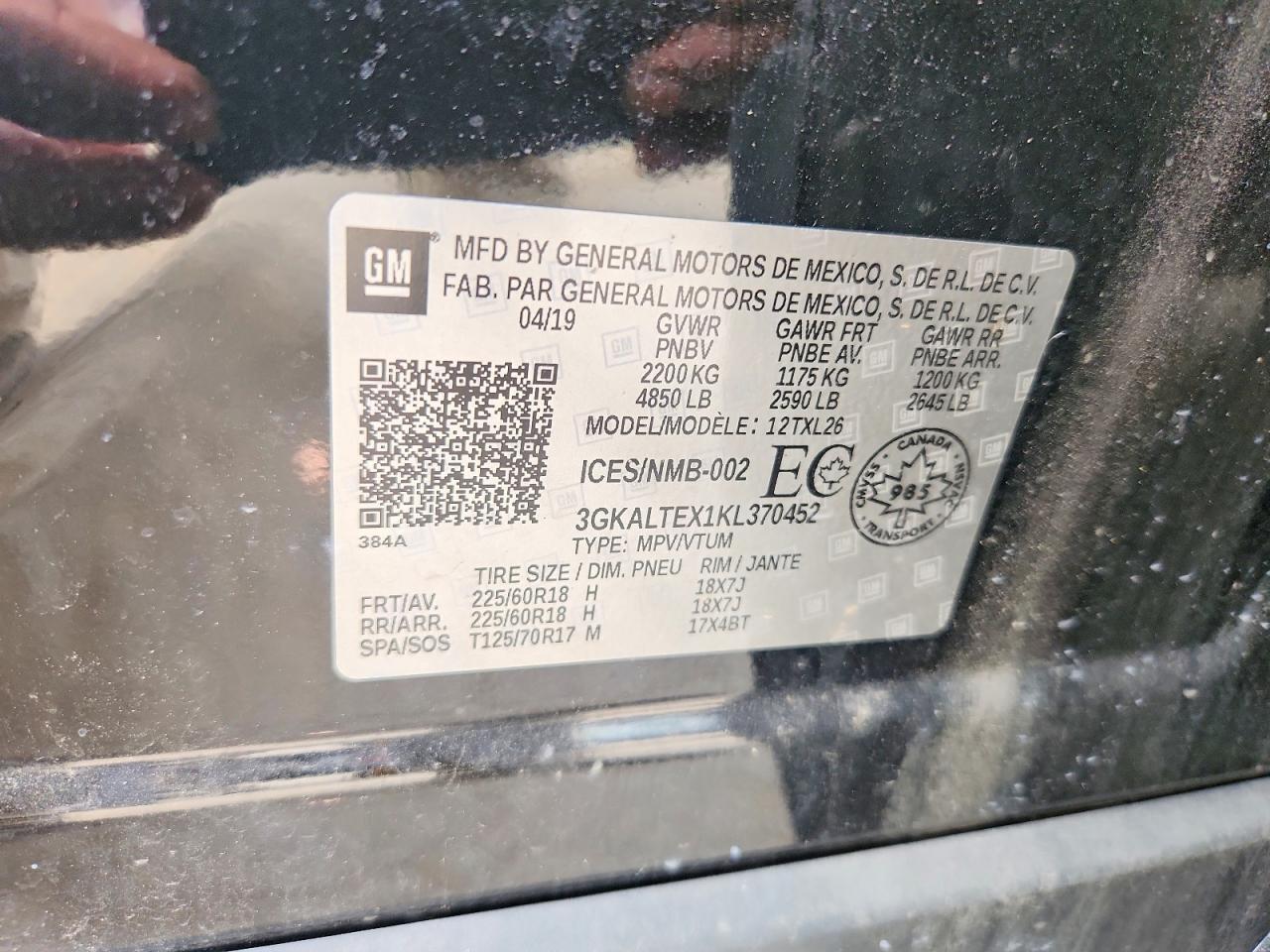 GMC Terrain Sle