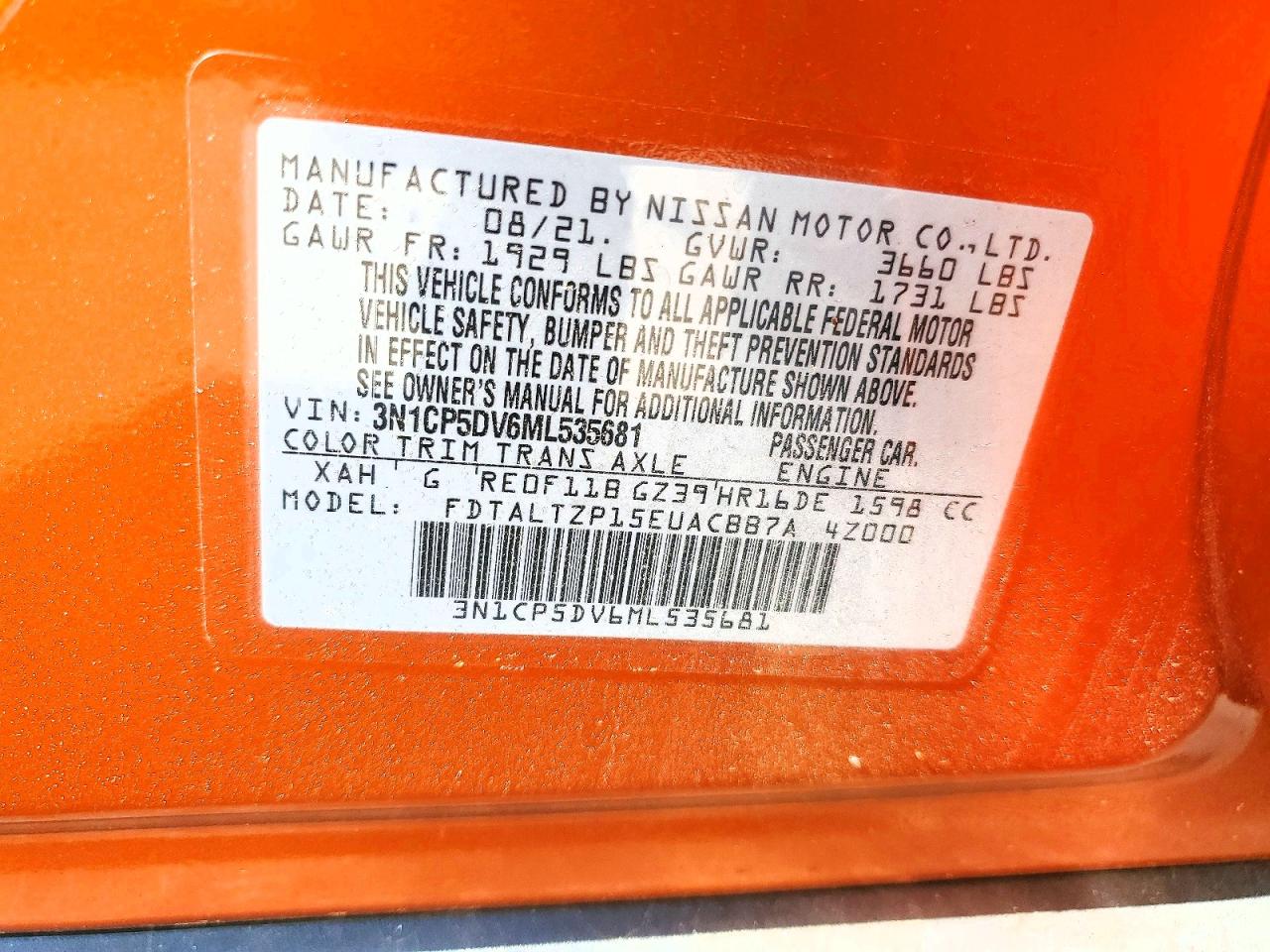 Nissan Kicks Sr