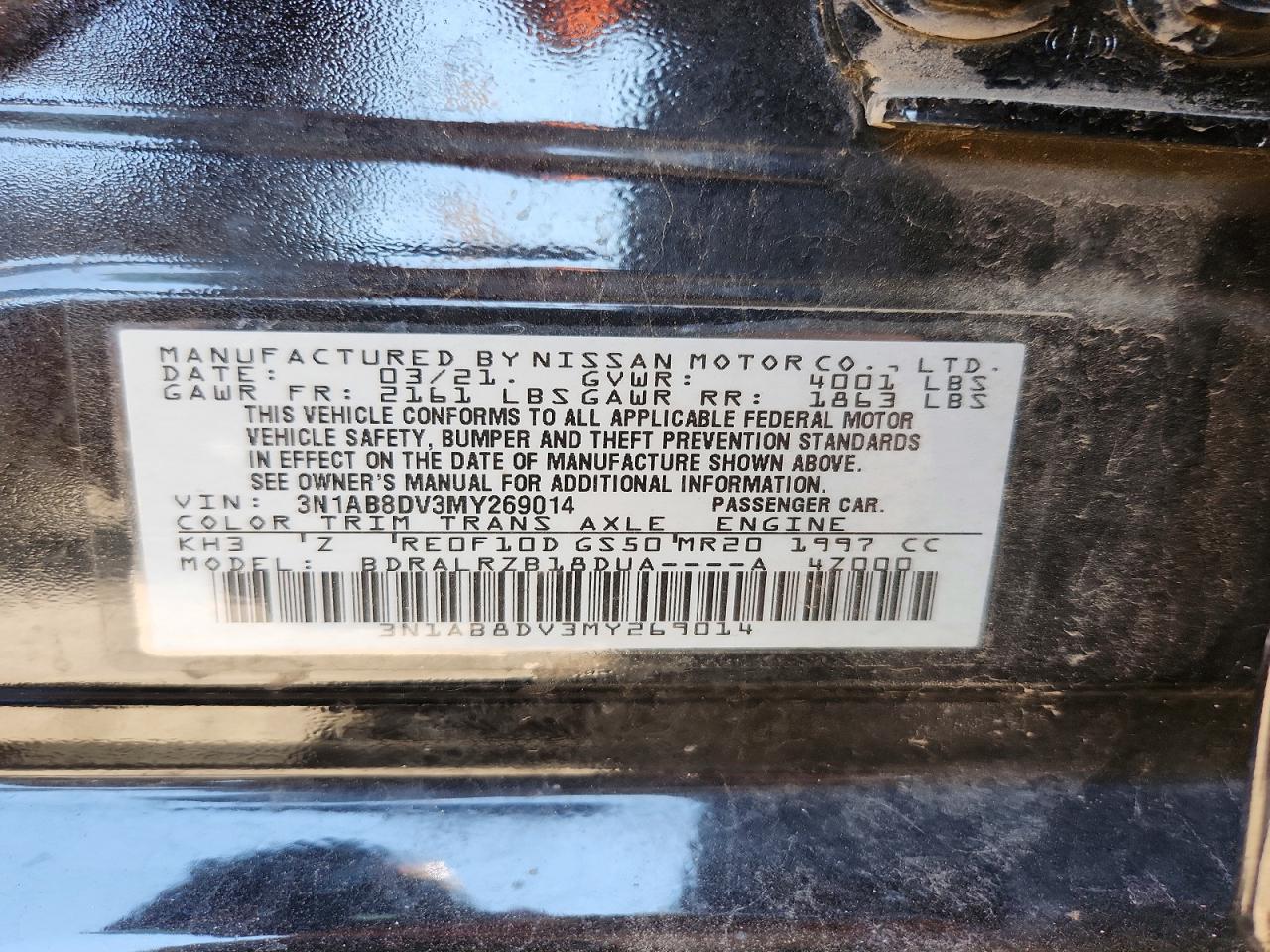 Nissan Sentra Sr