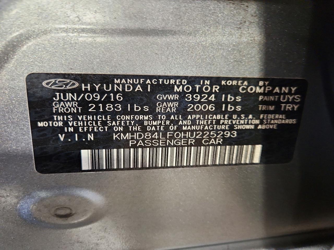 Hyundai ELANTRA Limited