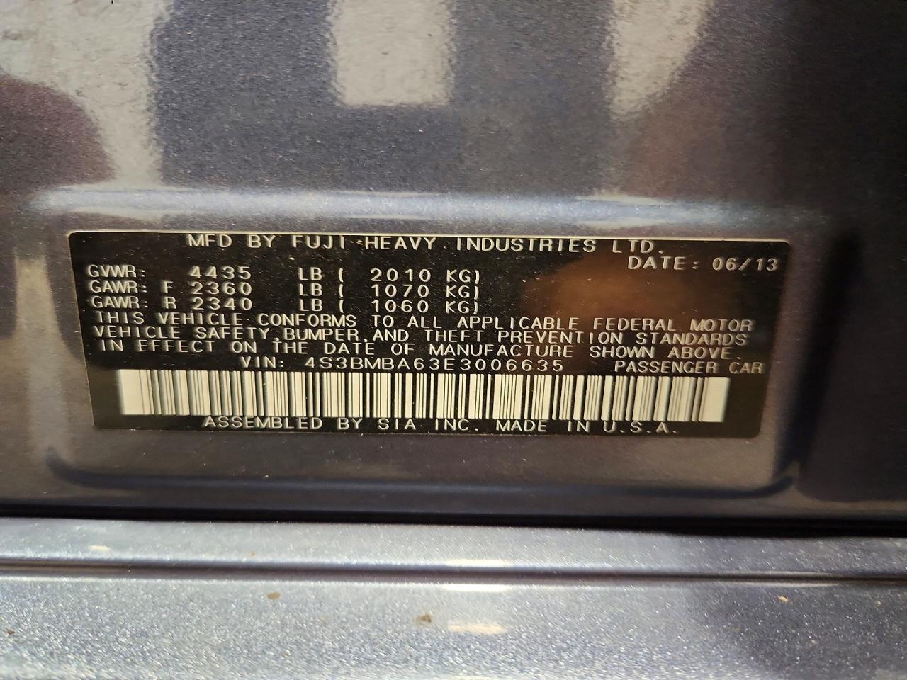 Subaru Legacy 2.5i