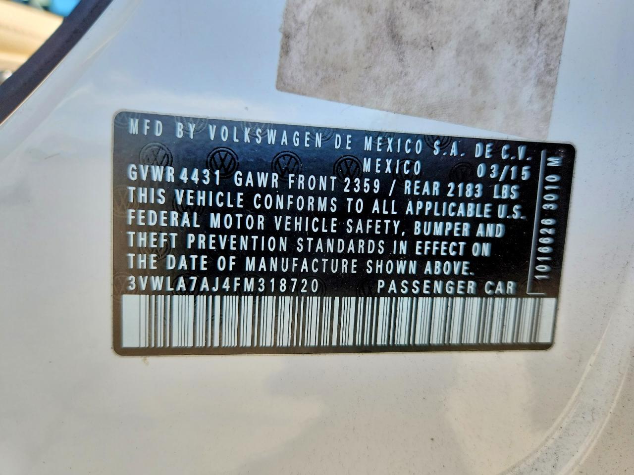 Volkswagen Jetta Tdi