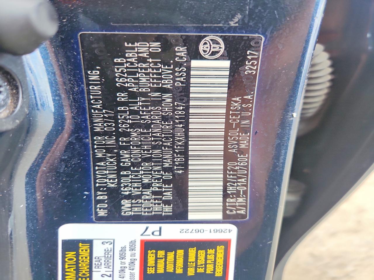 Toyota Camry Se