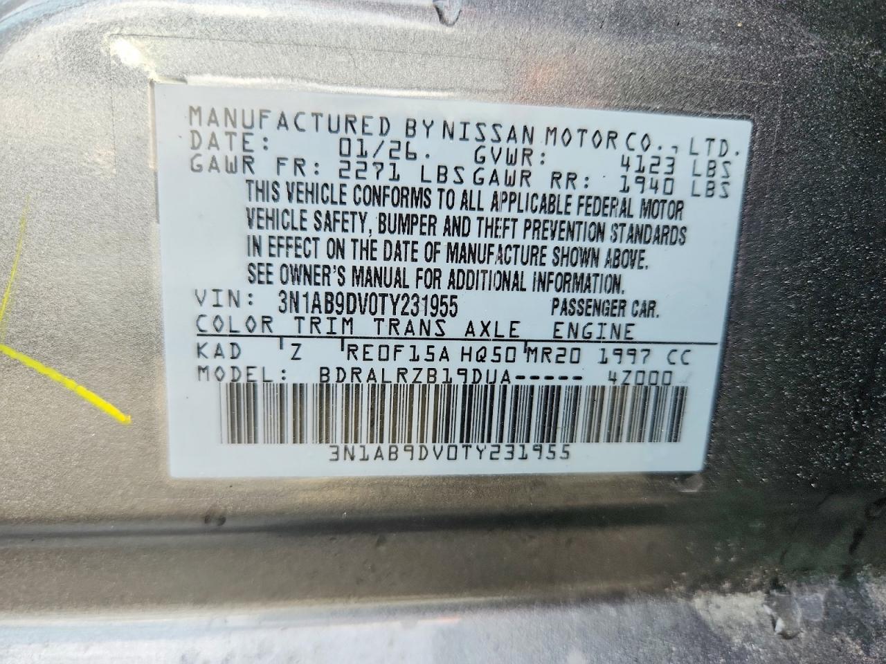 Nissan Sentra Sr