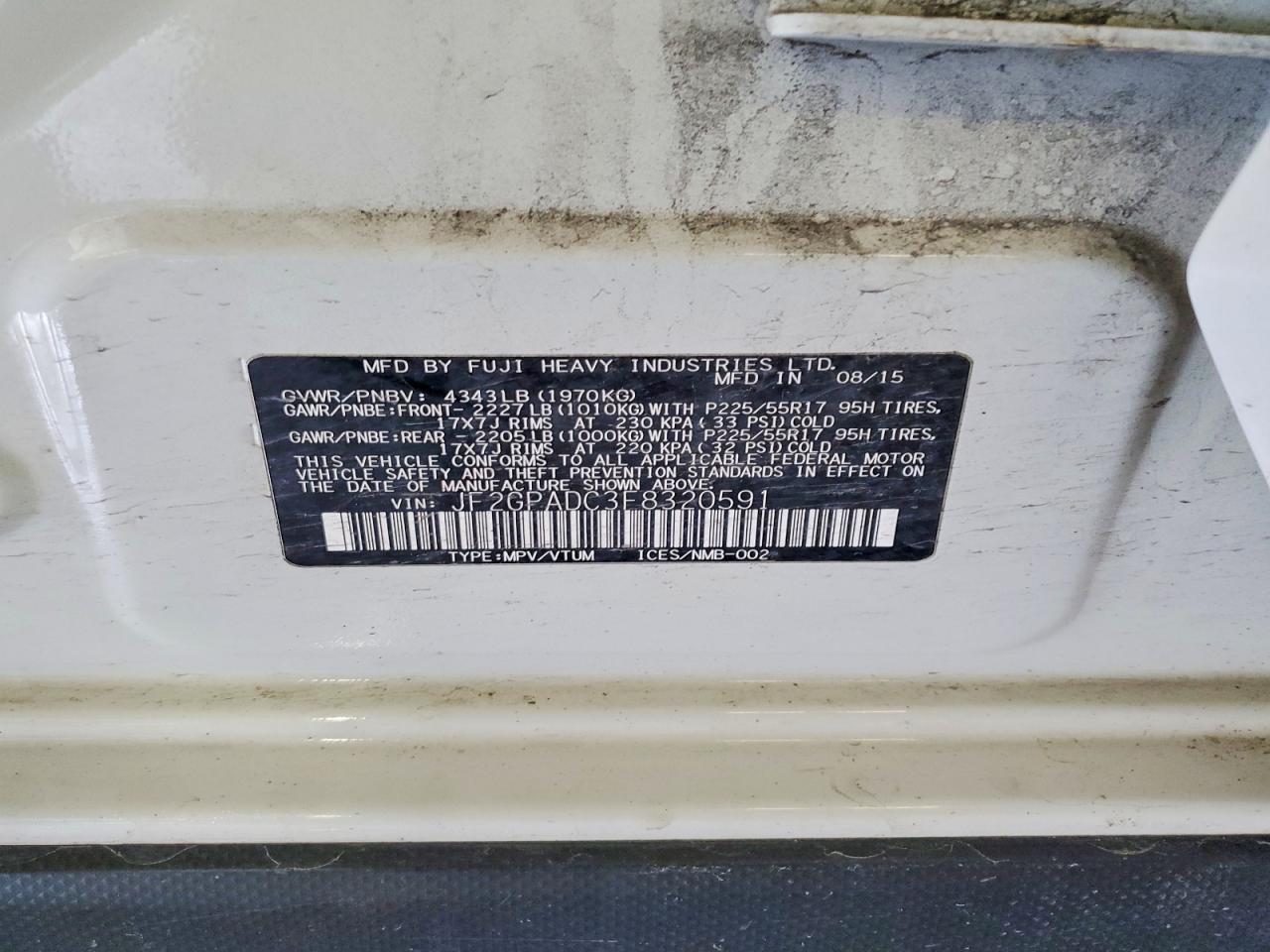 Subaru Xv 2.0 Premium