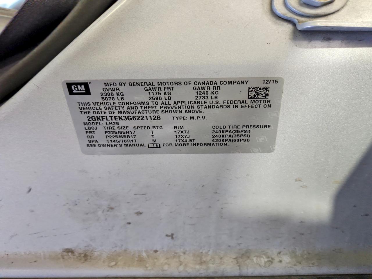 GMC Terrain Sle