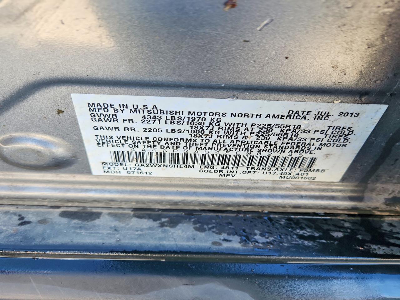 Mitsubishi Outlander Es