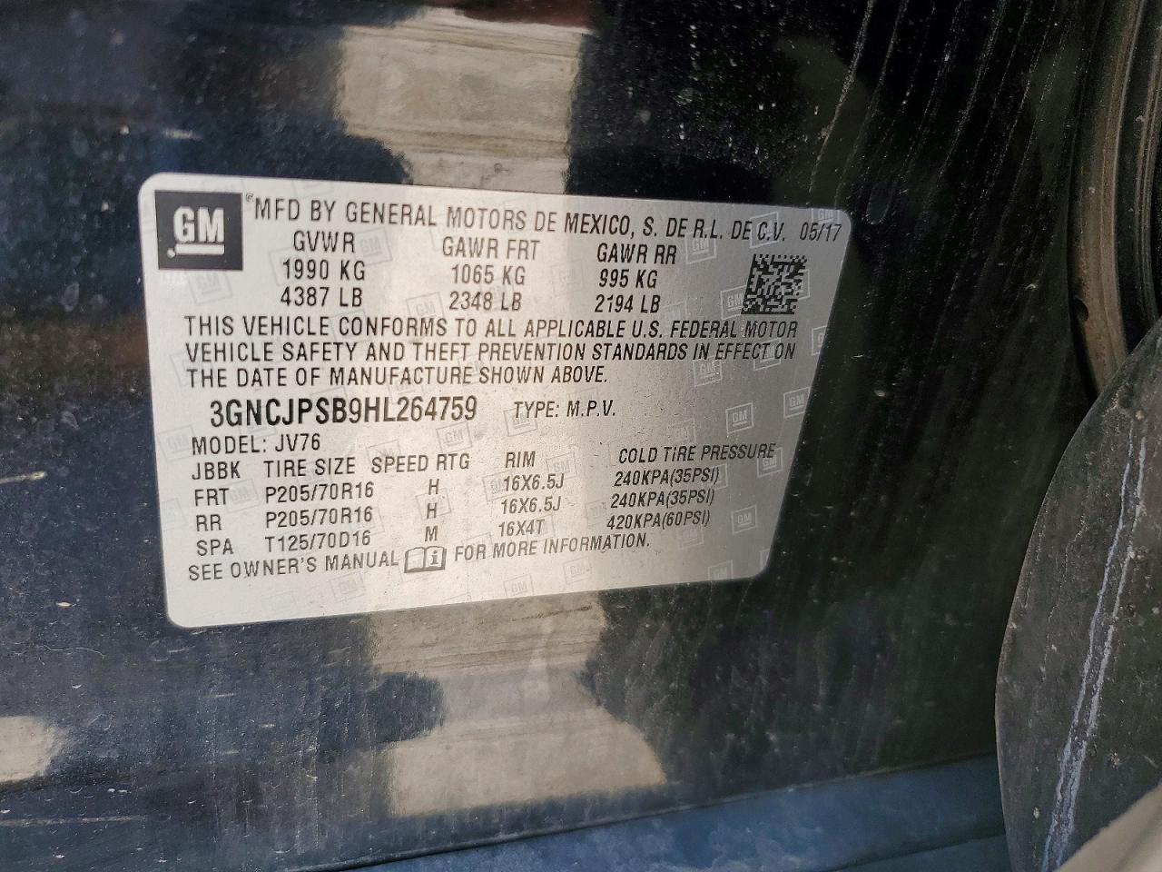 Chevrolet Trax 1lt