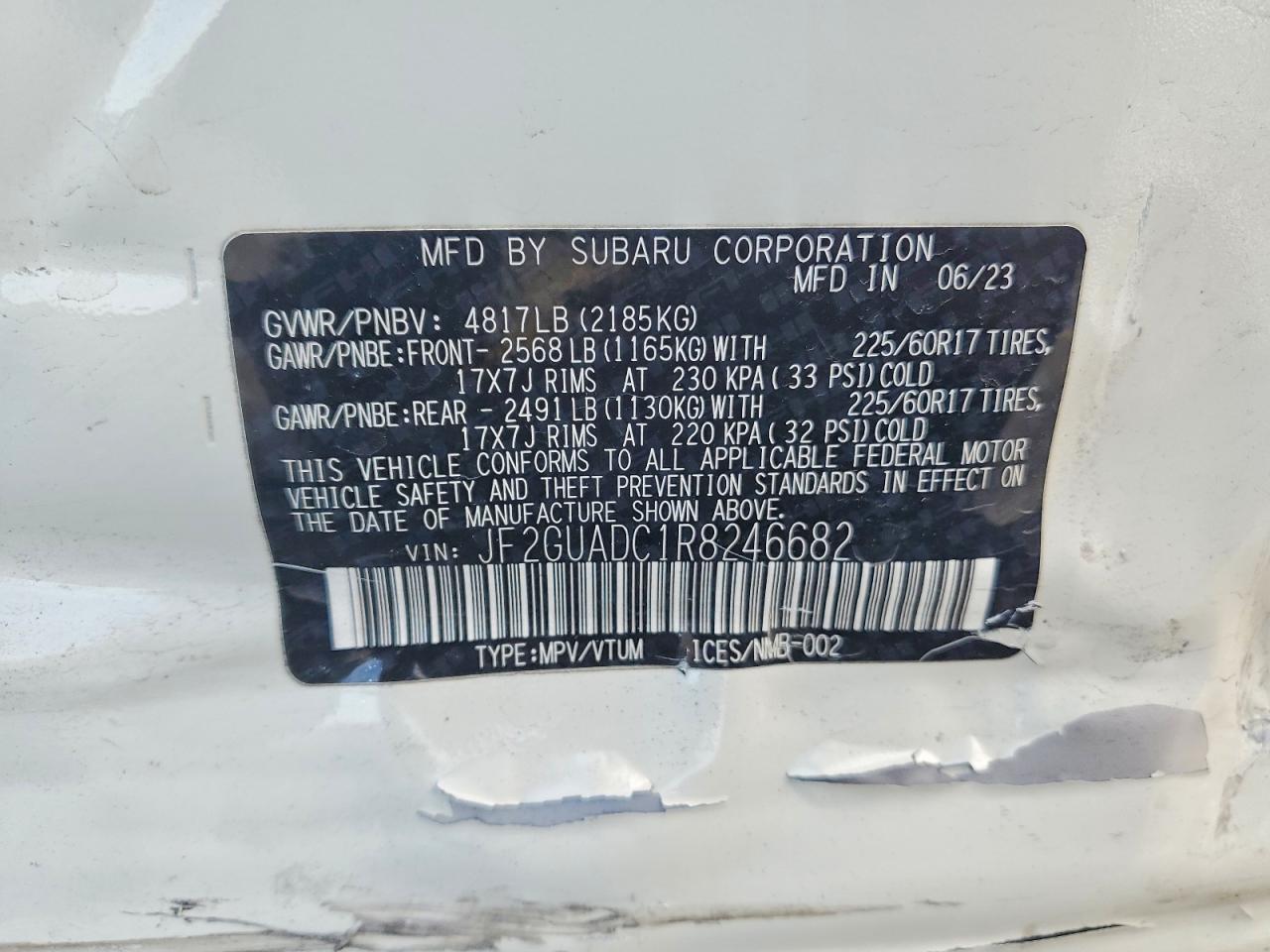 Subaru Crosstrek Premium