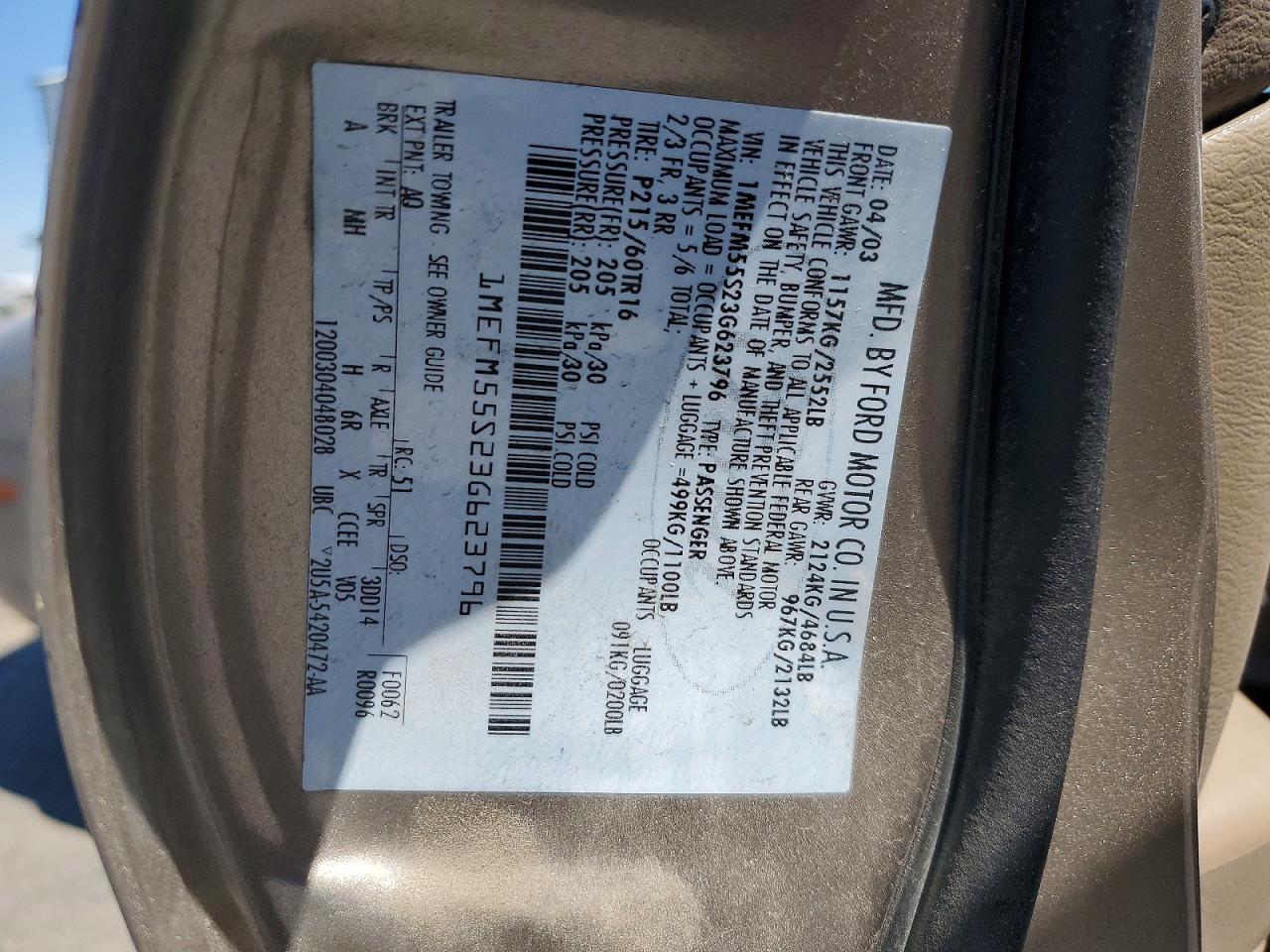 Mercury Sable Ls Premium