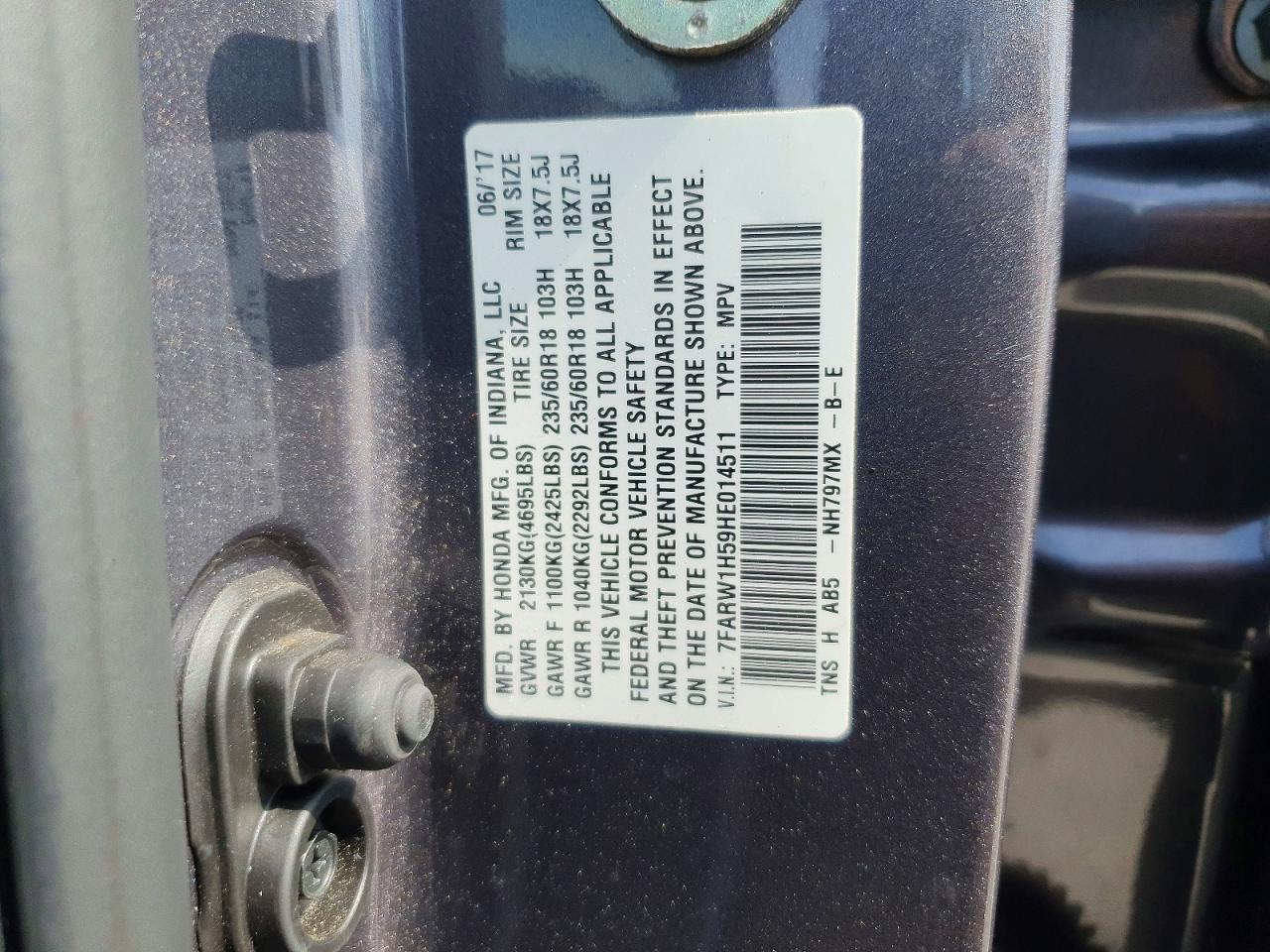 Honda Crv Ex