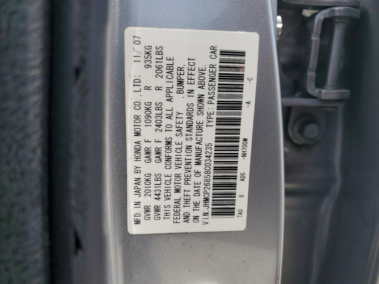 Honda Accord Exl
