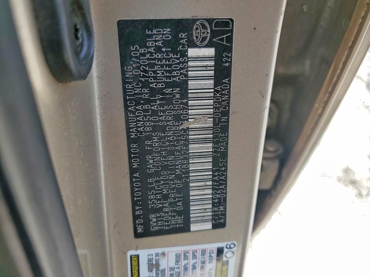 Toyota Corolla Ce