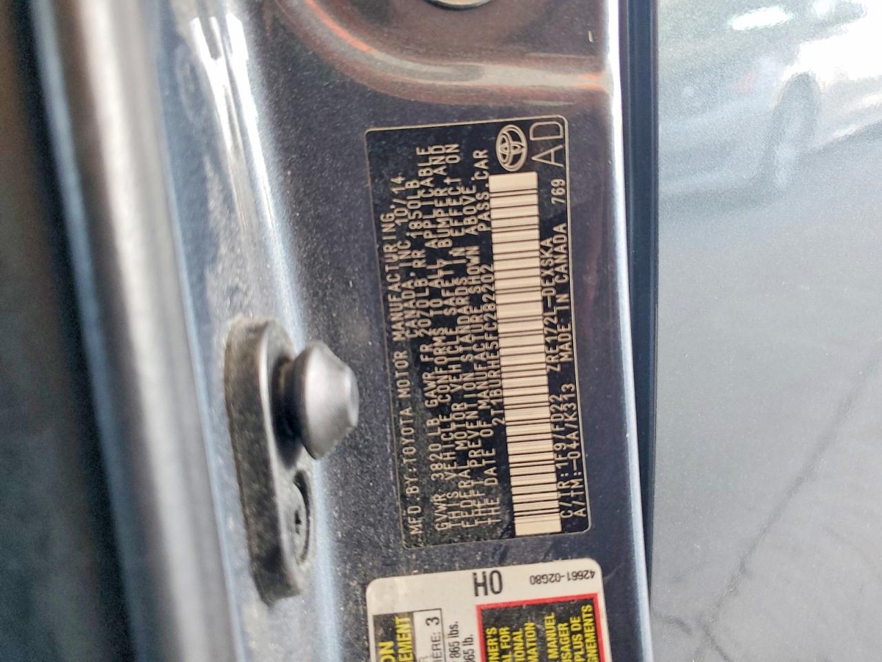 Toyota Corolla S Plus