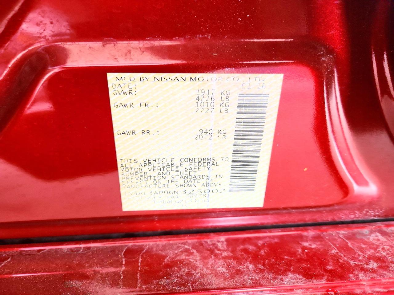 Nissan Altima 2.5 S