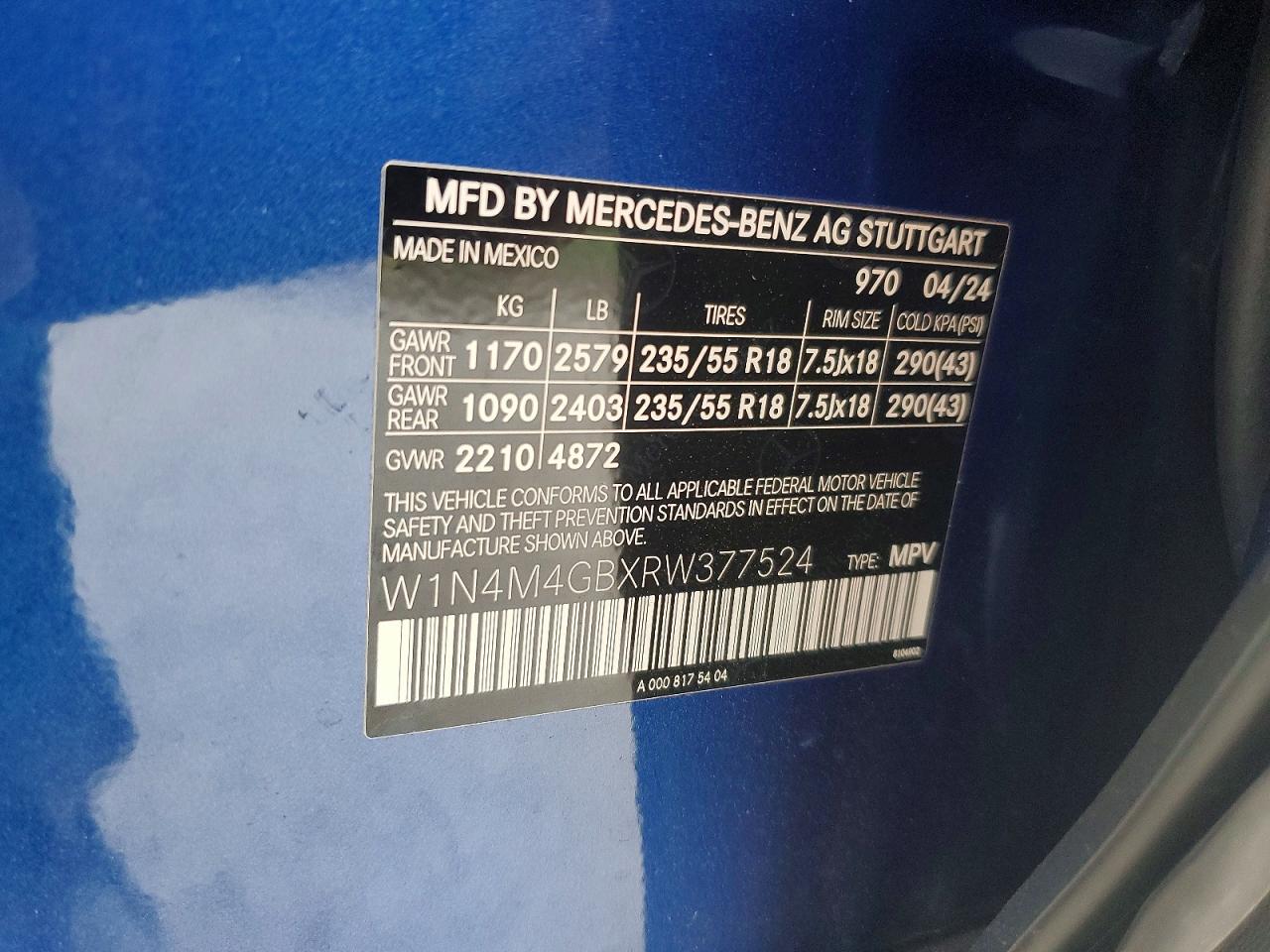 Mercedes-Benz GLB 250